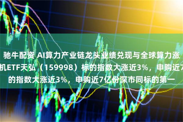驰牛配资 AI算力产业链龙头业绩兑现与全球算力涨价潮形成共振！计算机ETF天弘（159998）标的指数大涨近3%，申购近7亿份深市同标的第一